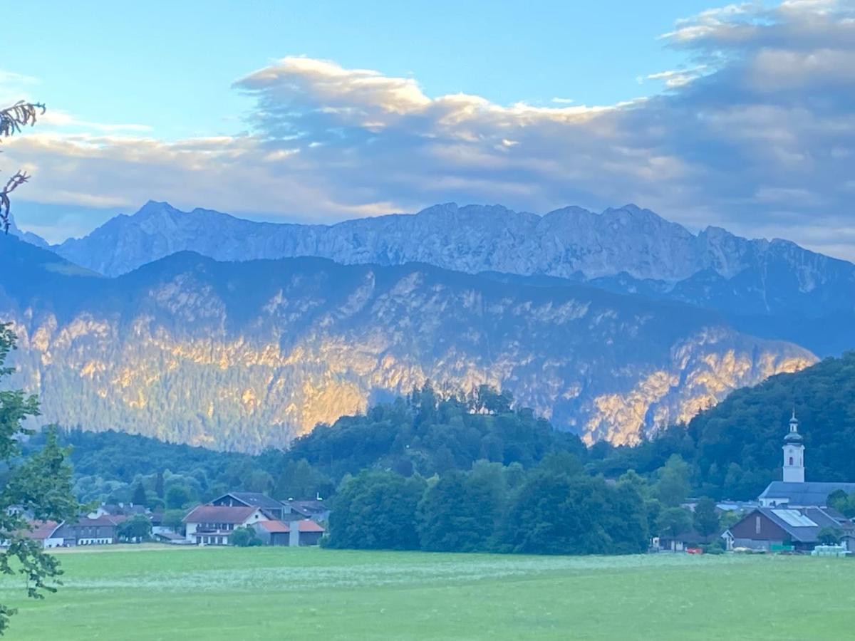 Ferienwohnung Kaiserpanorama - Alpenmagie Suites Oberaudorf Exterior photo
